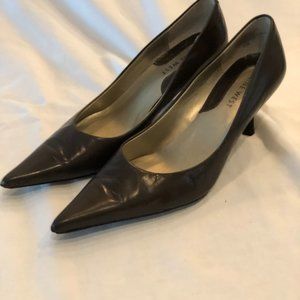 Nine West Brown Leather Stilettos
